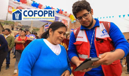 Cofopri empadronará más de 12.000 lotes durante mayo de 2025.