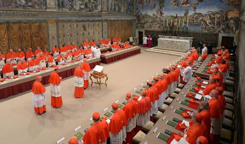 Este miércoles 7 de mayo se inicia la ceremonia para elegir al nuevo Papa en el Vaticano. Foto: Libertad Digital Este miércoles 7 de mayo se inicia la ceremonia para elegir al nuevo Papa en el Vaticano.