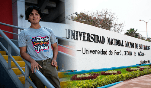 Estudiante de Jaén logró ingresar a la UNMSM. Foto: composición LR Estudiante de Jaén logró ingresar a la UNMSM. Foto: composición LR