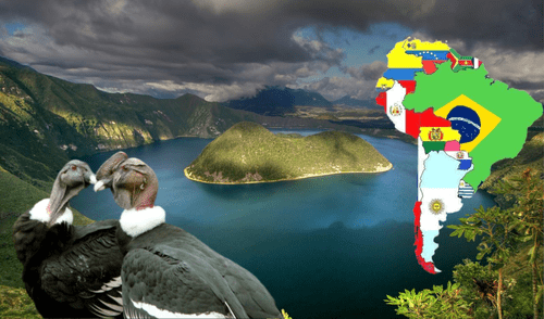 Ecuador es el único país de Sudamérica que cuenta con costa, sierra, selva e islas remotas, una diversidad geográfica que lo convierte en un destino único y más atractivo tanto para el turismo. Foto: composición LR/Achiras.net.ec/Traveler