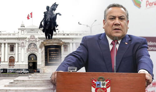 Gustavo Adrianzén podría tener los días contados en su cargo de primer ministro. Foto: composición LR Gustavo Adrianzén