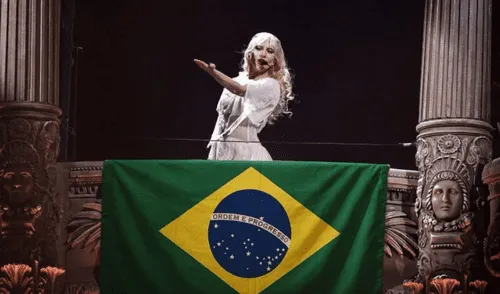 Lady Gaga regresó a Brasil tras trece años de ausencia
