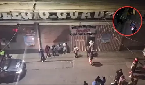 Delincuentes detonan explosivo en colegio de Comas: Foto: Composición LR/Difusión/Captura de pantalla de Youtube