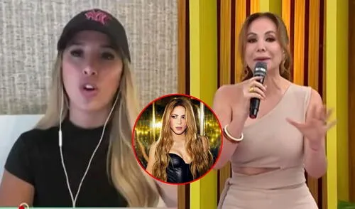 Janet Barboza defendió a Yahaira Plasencia y la comparó con Shakira. Foto: Composición LR/difusión Janet Barboza defendió a Yahaira Plasencia y la comparó con Shakira.