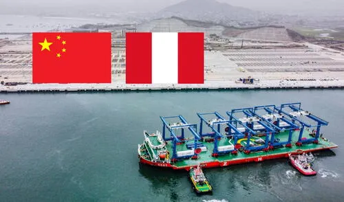 Megapuerto de Chancay y nueva ruta portuaria de China beneficiarán a países de Latinoamérica. Foto: Composición LR/Andina. Megapuerto de Chancay y nueva ruta portuaria de China beneficiarán a países de Latinoamérica.