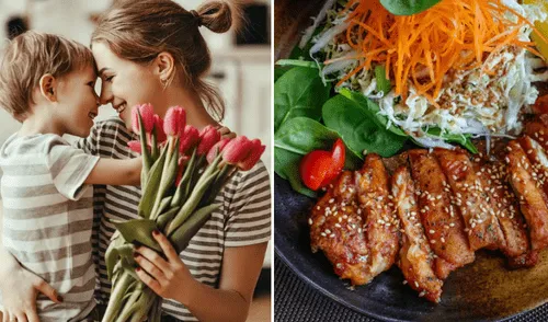 El almuerzo del Día de la Madre 2025 es una oportunidad para ofrecer a las madres una comida especial sin complicaciones.  Foto: Composición LR/Andina