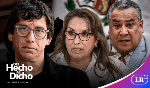 Jaime Chincha se refirió a Gustavo Adrianzén y la presidenta Dina Boluarte. Foto: Composición/LR Jaime Chincha, Gustavo Adrianzén, Dina Boluarte
