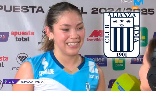 Paola Rivera dejó fuerte mensaje a Alianza Lima a días de la gran final de la Liga Peruana de Vóley 2025