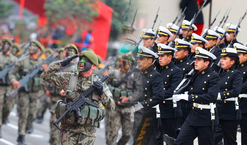 Miembros de las Fuerzas Armadas reciben una actualización en su pagos según su rango.