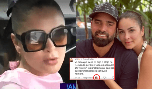 Laura Spoya y Brian Rullan llevan 8 años de casados.