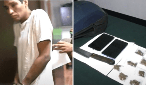 Policía captura a delincuente que asaltaba a transeúntes en el Parque de la Exposición.