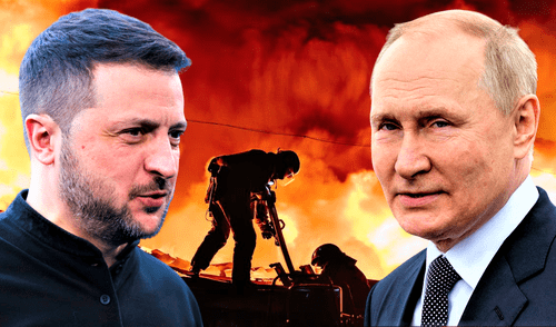 Ucrania denunció que decenas de misiles balísticos y drones fueron lanzados contra su territorio. Foto: Composición LR. Ucrania denunció que decenas de misiles balísticos y drones fueron lanzados contra su territorio. Foto: Composición LR.