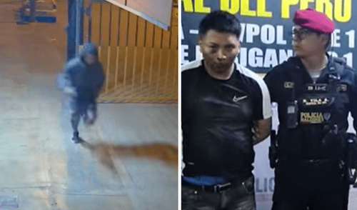 Sicario es capturado tras asesinar a una persona en SJL. Foto: composición LR/ Panamericana