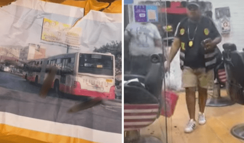 Operativo policial desata balacera en Ate. Foto: composición LR/ Panamericana