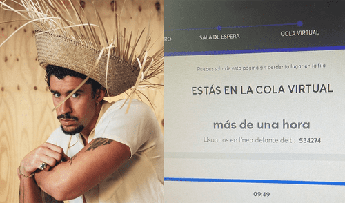 Más de medio millón de peruanos en cola por el concierto de Bad Bunny en Lima. Foto: Edición/Difusión