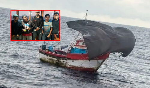 Los familiares esperan las coordinaciones para poder traer de vuelta a los pescadores que estuvieron perdidos más de 50 días. Foto: Composición LR Los familiares esperan las coordinaciones para poder traer de vuelta a los pescadores que estuvieron perdidos más de 50 días. Foto: Composición LR