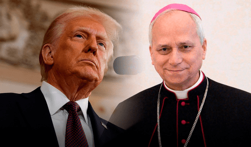 Trump felicitó a Robert Prevost tras ser elegido como nuevo Papa.