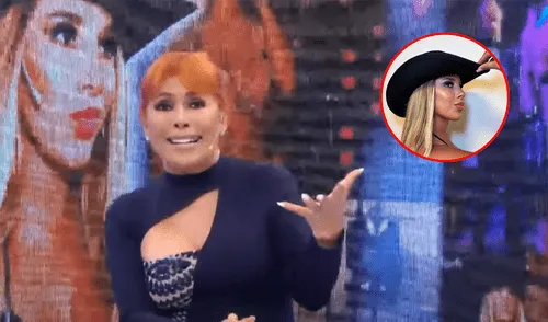 Magaly Medina crítca el éxito artístico de Yahaira Plasencia. captura/ATV/Instagram/Yahaira Plasencia