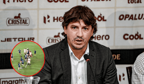 Jean Ferrari afirmó que ya hay un reclamo a Conmebol por el gol anulado a Universitario. Foto: composición LR/X Jean Ferrari afirmó que ya hay un reclamo a Conmebol por el gol anulado a Universitario.