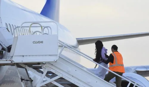 María, una venezolana embarazada de siete meses, ha tomado la difícil decisión de regresar a su país natal debido al miedo constante de ser separada de su hijo. Foto: Los Angeles Times / Imagen referencial