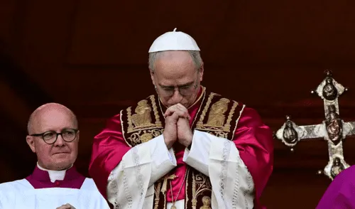 Prevost dio un mensaje a Perú en el 2023 antes de viajar al Vaticano. Foto: AFP Prevost dio un mensaje a Perú en el 2023 antes de viajar al Vaticano.