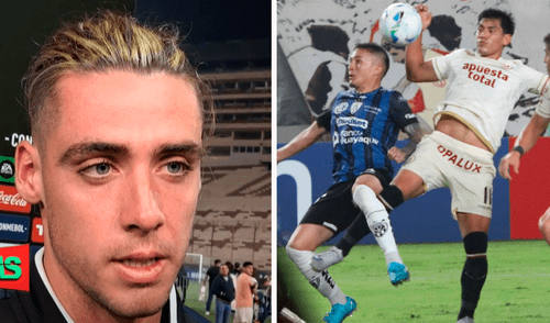 Claudio Spinelli señaló que el árbitro tuvo 2 errores tras empatar con Universitario.