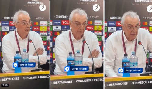 Jorge Fossati declaró en la conferencia de prensa y habló sobre el gol anulado a la 'U'. Foto: composición LR/Ovación Jorge Fossati declaró en la conferencia de prensa y habló sobre el gol anulado a la 'U'.