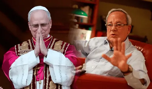 César Hildebrandt opina sobre el Papa León XIV. Foto: composición LR césar hildebrandt papa león xiv