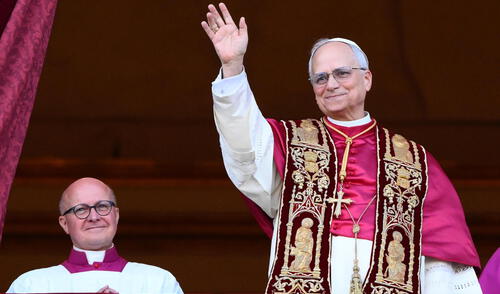 Antes de ser elegido papa León XIV, la actividad pública de Robert Prevost en la red social X evidenciaba su compromiso con los migrantes. Foto: EFE