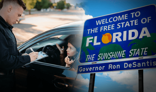En Florida, una enmienda vigente suspende la licencia a conductores.