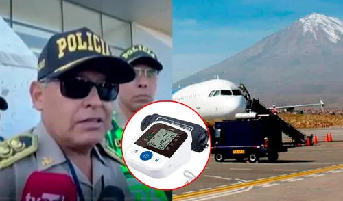 Supuesto explosivo en avión se trató de una falsa alarma. Foto: Composición LR Supuesto explosivo en avión se trató de una falsa alarma. Foto: Composición LR