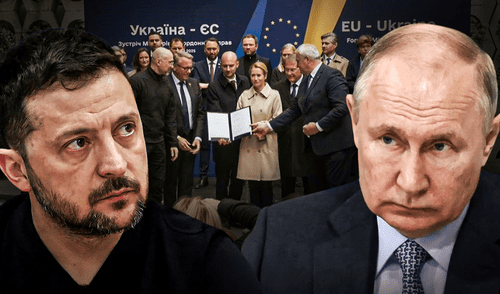 El tribunal para juzgar a Rusia fue aprobado por Ucrania y sus aliados de Europa. Foto: composición LR El tribunal para juzgar a Rusia fue aprobado por Ucrania y sus aliados de Europa. Foto: composición LR