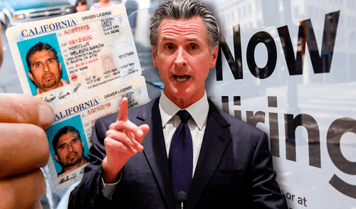 Gavin Newsom firmó la Ley SB 1100, que elimina la licencia de conducir como requisito para ciertos empleos en California. Gavin Newsom firmó la Ley SB 1100, que elimina la licencia de conducir como requisito para ciertos empleos en California.