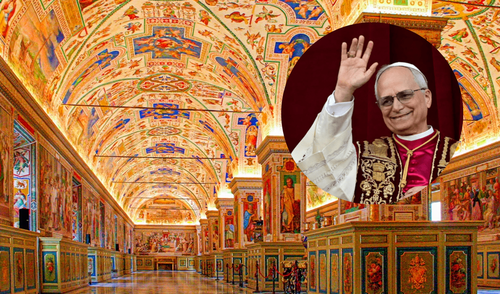 El Palacio Apostólico es un inmenso edificio de 55.000 metros cuadrados que no solamente es la residencia del papa, sino que también es todo el centro del Gobierno de la Iglesia. Foto: Vatican