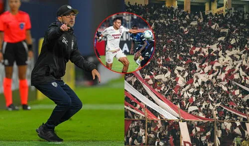 Javier Rabanal tiene contrato con IDV hasta finales del 2025. Foto: composición LR/AFP/Universitario Javier Rabanal tiene contrato con IDV hasta finales del 2025