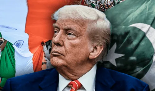 India y Pakistán alcanzaron un acuerdo para implementar un "alto el fuego total e inmediato", según Trump. Foto: Composición LR/AFP. Trump asegura que India y Pakistán acordaron "un alto al fuego total" tras mortíferos ataques entre países nucleares