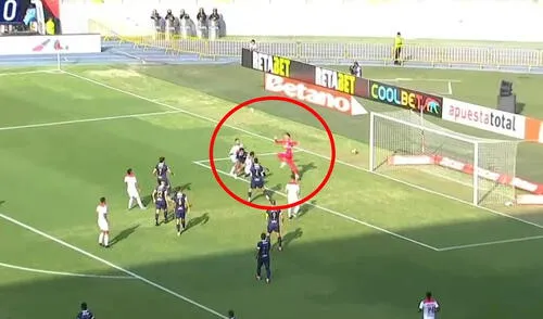 Guillermo Viscarra salió en falso y Neri Bandiera anotó el primer gol de Atlético Grau