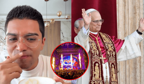 Christian Yaipén adapta canciones católicas a cumbia y arrasa en redes por el Papa León XIV. Foto: Instagram/Christian Yaipén/Papa León XIV/Difusión Christian Yaipén mezcla cumbia y fe. Foto: Instagram/Christian Yaipén/Papa León XIV/Difusión
