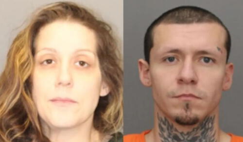 La pareja fue identificada como Amanda A. Schools, de 35 años, y su novio Tyler L. Sullivan, de 28.