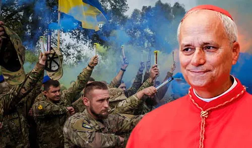 Papa León XIV calificó de "imperialista" la invasión de Rusia a Ucrania. Foto: Composición LR. Papa León XIV calificó de "imperialista" la invasión de Rusia a Ucrania. Foto: Composición LR.