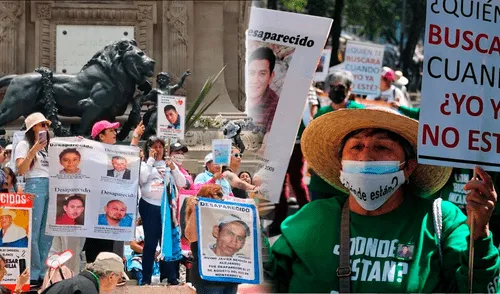 México registra más de 125.000 desaparecidos, ante esto el madres buscadoras marcharon este 10 de mayo exigiendo justicia.