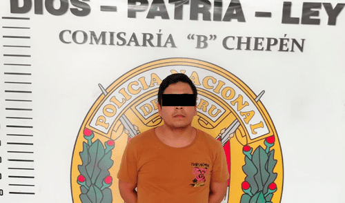 Sujeto era buscado por abusar de una menor. Créditos: PNP Sujeto era buscado por abusar de una menor. Créditos: PNP