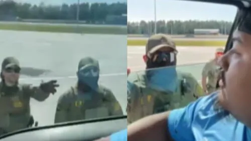 Ciudadano de EEUU impide arresto de inmigrantes y transmite todo en redes