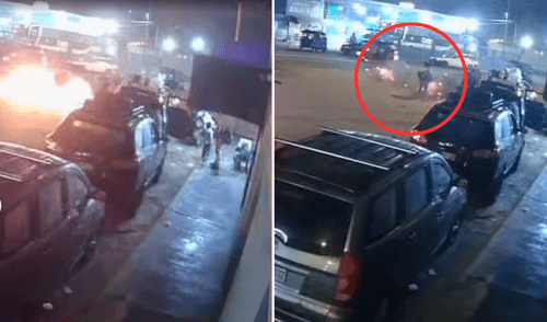 Extorsionadores detonan explosivo en Cañete durante la noche. Foto: composición LR Extorsionadores detonan explosivo en Cañete durante la noche. Foto: composición LR