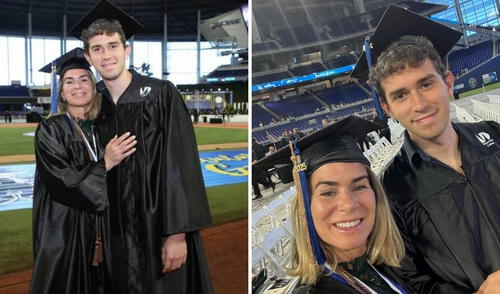 Madre inmigrante se graduó junto a su hijo en universidad de Estados Unidos. Madre inmigrante se graduó junto a su hijo en universidad de Estados Unidos.