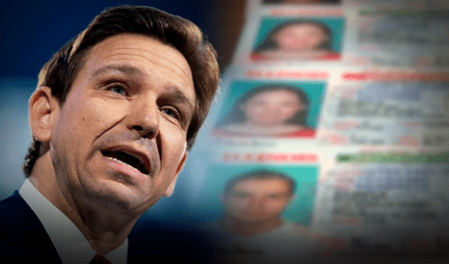 Ron DeSantis invalida la licencia de conducir de otros estados en Florida.