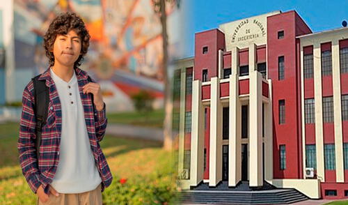 Joseph de la Cruz logró obtener el primer puesto en Ingeniería Mecatrónica en la UNI.