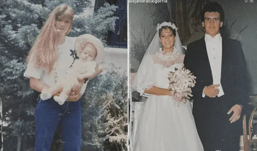 Alejandra Baigorria compartió imágenes inéditas de su madre