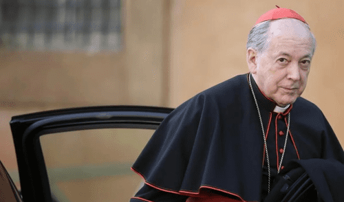 Papa León XIV nuevo papa Juan Luis Cipriani Cipriani en Roma Vaticano Cipriani Sodalicio abusos en la iglesia