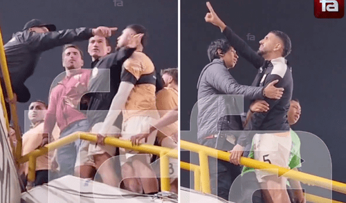 Filtran fuertes imágenes de la pelea de Matías Di Benedetto con barra de Universitario